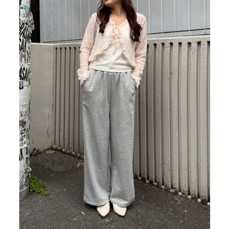 【セットアイテム】レースカーディガン×カップ付きレースキャミ | RMAF　NICE CLAUP / OLIVE des OLIVE | 詳細画像19 