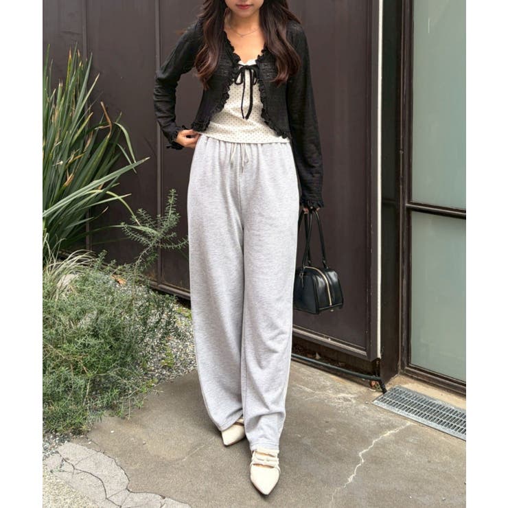 【セットアイテム】レースカーディガン×カップ付きレースキャミ | RMAF　NICE CLAUP / OLIVE des OLIVE | 詳細画像22 