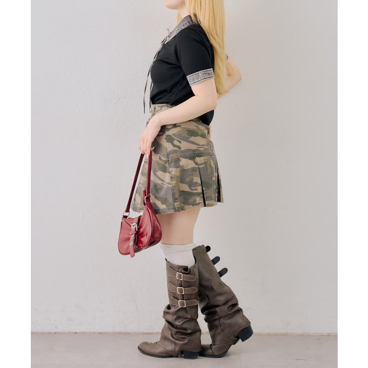 デニム切替レースアッププルオーバー | RMAF　NICE CLAUP / OLIVE des OLIVE | 詳細画像15 