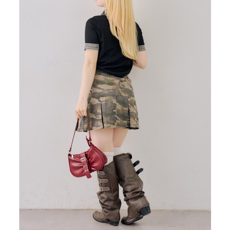 デニム切替レースアッププルオーバー | RMAF　NICE CLAUP / OLIVE des OLIVE | 詳細画像16 