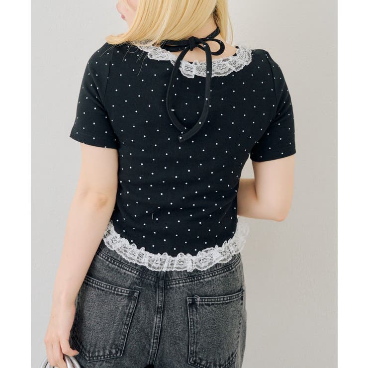 レースフリルテレコT | RMAF　NICE CLAUP / OLIVE des OLIVE | 詳細画像25 