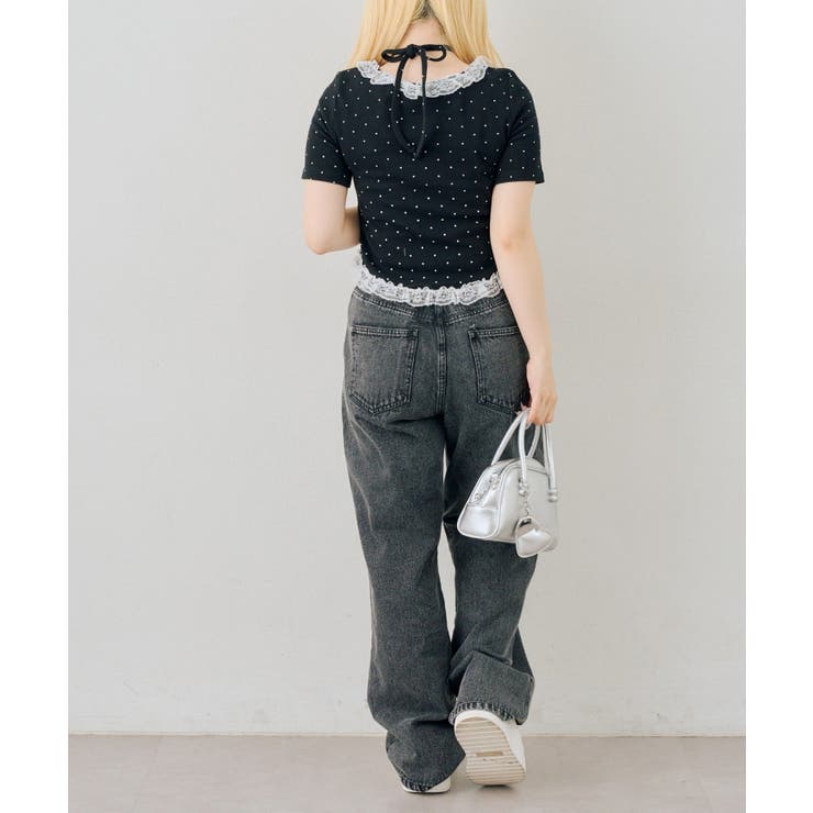 レースフリルテレコT | RMAF　NICE CLAUP / OLIVE des OLIVE | 詳細画像28 