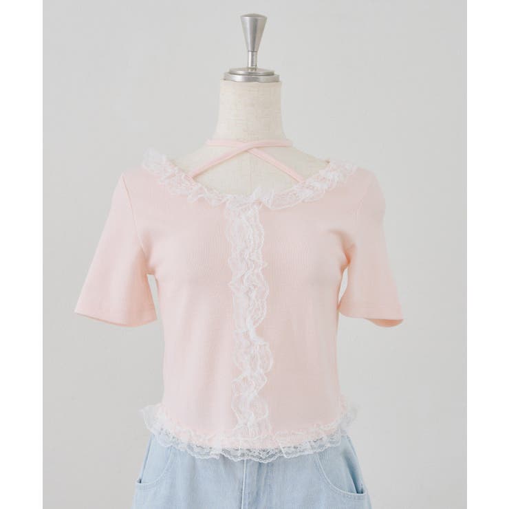 レースフリルテレコT | RMAF　NICE CLAUP / OLIVE des OLIVE | 詳細画像30 