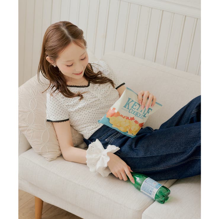 【7色展開】アソートギャザーT | RMAF　NICE CLAUP / OLIVE des OLIVE | 詳細画像9 