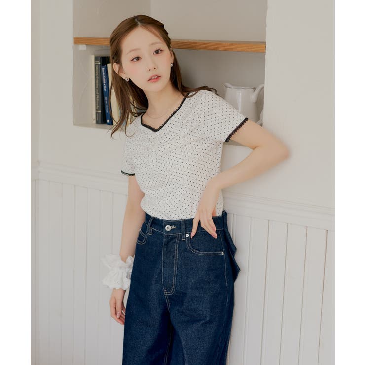 【7色展開】アソートギャザーT | RMAF　NICE CLAUP / OLIVE des OLIVE | 詳細画像11 