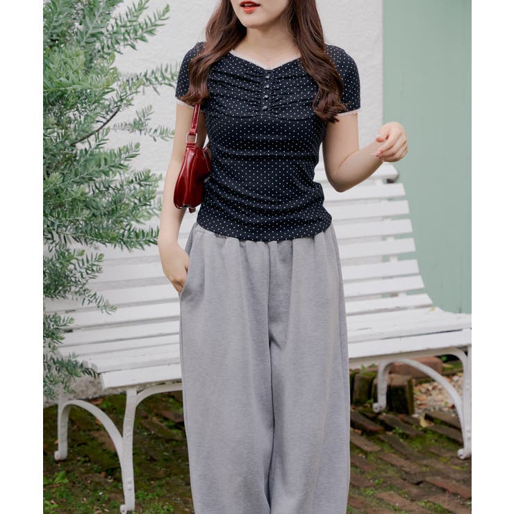 【7色展開】アソートギャザーT | RMAF　NICE CLAUP / OLIVE des OLIVE | 詳細画像18 