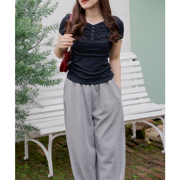 【7色展開】アソートギャザーT | RMAF　NICE CLAUP / OLIVE des OLIVE | 詳細画像19 