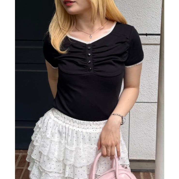 【7色展開】アソートギャザーT | RMAF　NICE CLAUP / OLIVE des OLIVE | 詳細画像46 