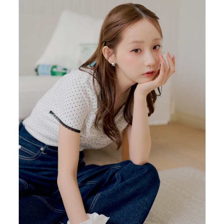 【7色展開】アソートギャザーT | RMAF　NICE CLAUP / OLIVE des OLIVE | 詳細画像3 