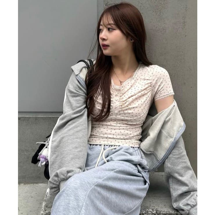 ピンク系 | 【7色展開】アソートギャザーT | RMAF　NICE CLAUP / OLIVE des OLIVE
