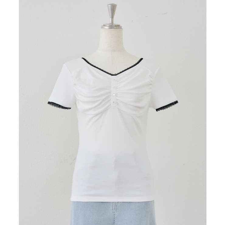 オフ | 【7色展開】アソートギャザーT | RMAF　NICE CLAUP / OLIVE des OLIVE