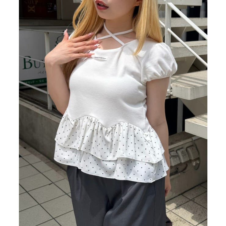 フリフリペプラムパフT | RMAF　NICE CLAUP / OLIVE des OLIVE | 詳細画像7 