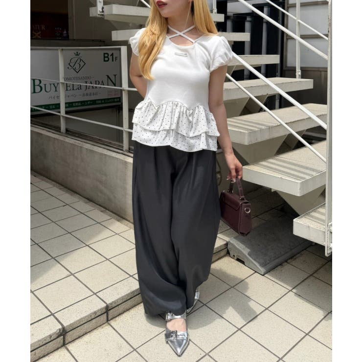 フリフリペプラムパフT | RMAF　NICE CLAUP / OLIVE des OLIVE | 詳細画像10 