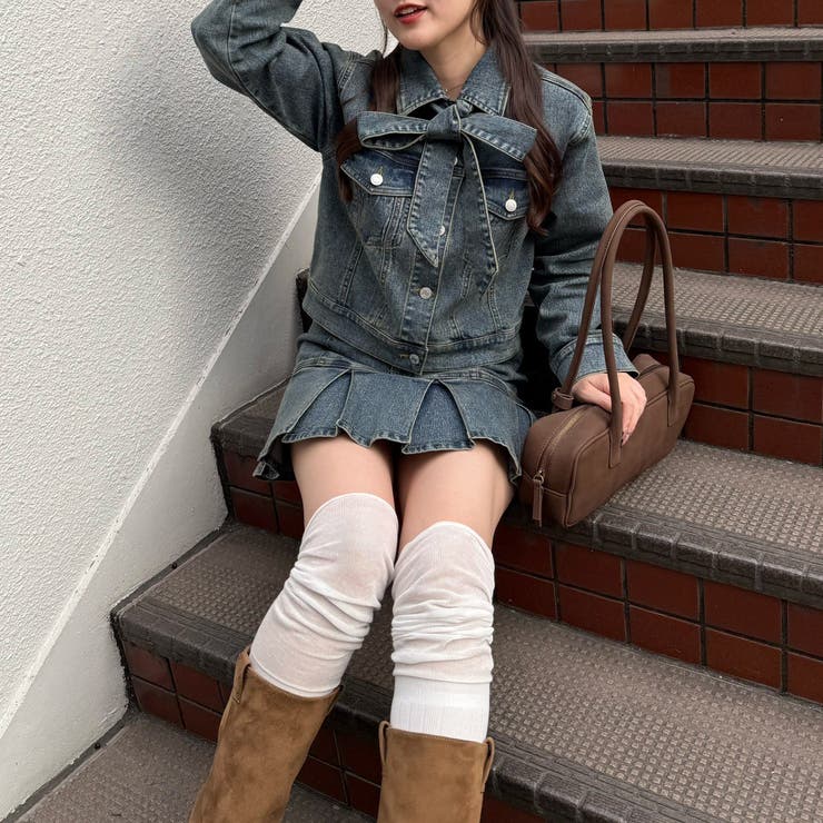 【セットアップ対応】ボウタイリボンGジャン | RMAF　NICE CLAUP / OLIVE des OLIVE | 詳細画像10 