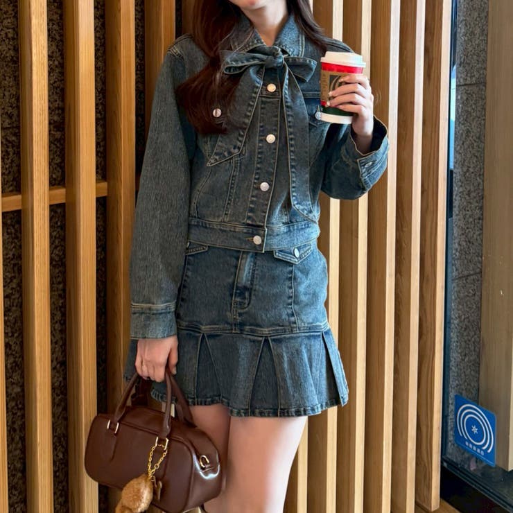 【セットアップ対応】ボウタイリボンGジャン | RMAF　NICE CLAUP / OLIVE des OLIVE | 詳細画像20 