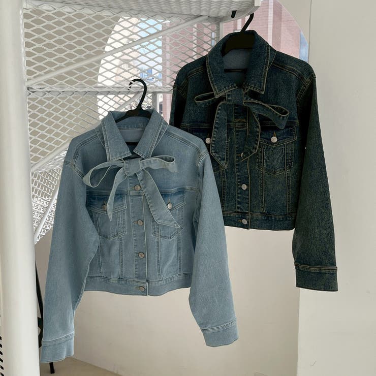 【セットアップ対応】ボウタイリボンGジャン | RMAF　NICE CLAUP / OLIVE des OLIVE | 詳細画像2 