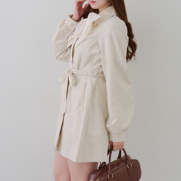 マルチリボン女の子コート | RMAF　NICE CLAUP / OLIVE des OLIVE | 詳細画像4 