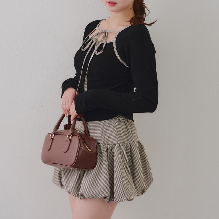 【セットアイテム】マルチウェイトップス+バルーンミニスカート | RMAF　NICE CLAUP / OLIVE des OLIVE | 詳細画像30 