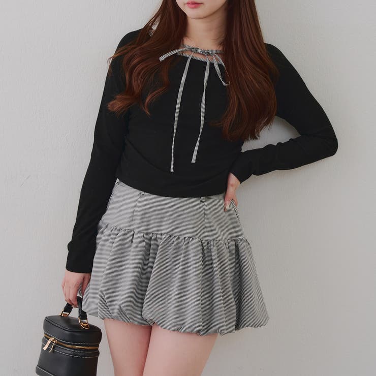 【セットアイテム】マルチウェイトップス+バルーンミニスカート | RMAF　NICE CLAUP / OLIVE des OLIVE | 詳細画像36 