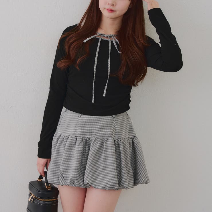 【セットアイテム】マルチウェイトップス+バルーンミニスカート | RMAF　NICE CLAUP / OLIVE des OLIVE | 詳細画像37 