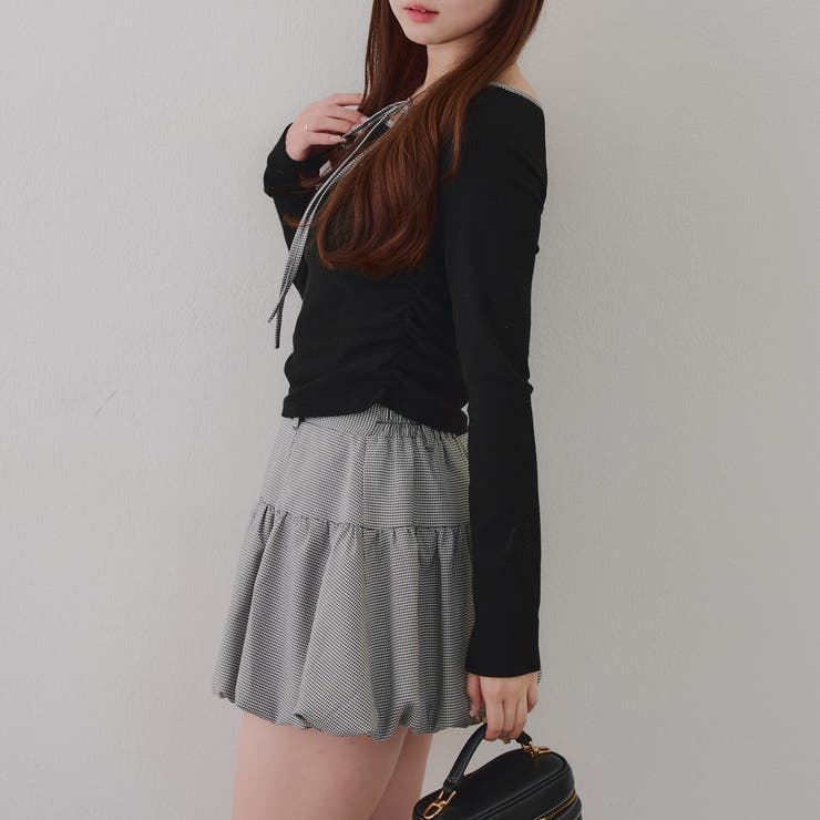 【セットアイテム】マルチウェイトップス+バルーンミニスカート | RMAF　NICE CLAUP / OLIVE des OLIVE | 詳細画像38 