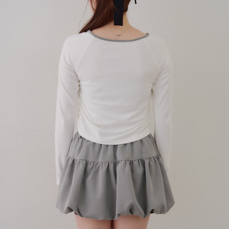 【セットアイテム】マルチウェイトップス+バルーンミニスカート | RMAF　NICE CLAUP / OLIVE des OLIVE | 詳細画像45 