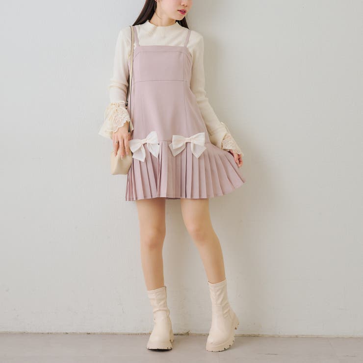 【セットアップ対応】プリーツキャミワンピース | RMAF　NICE CLAUP / OLIVE des OLIVE | 詳細画像32 