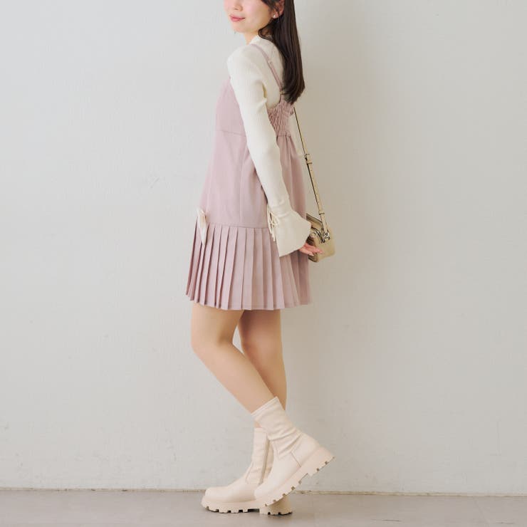 【セットアップ対応】プリーツキャミワンピース | RMAF　NICE CLAUP / OLIVE des OLIVE | 詳細画像34 