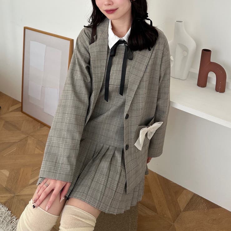 【セットアップ対応】プリーツキャミワンピース | RMAF　NICE CLAUP / OLIVE des OLIVE | 詳細画像3 