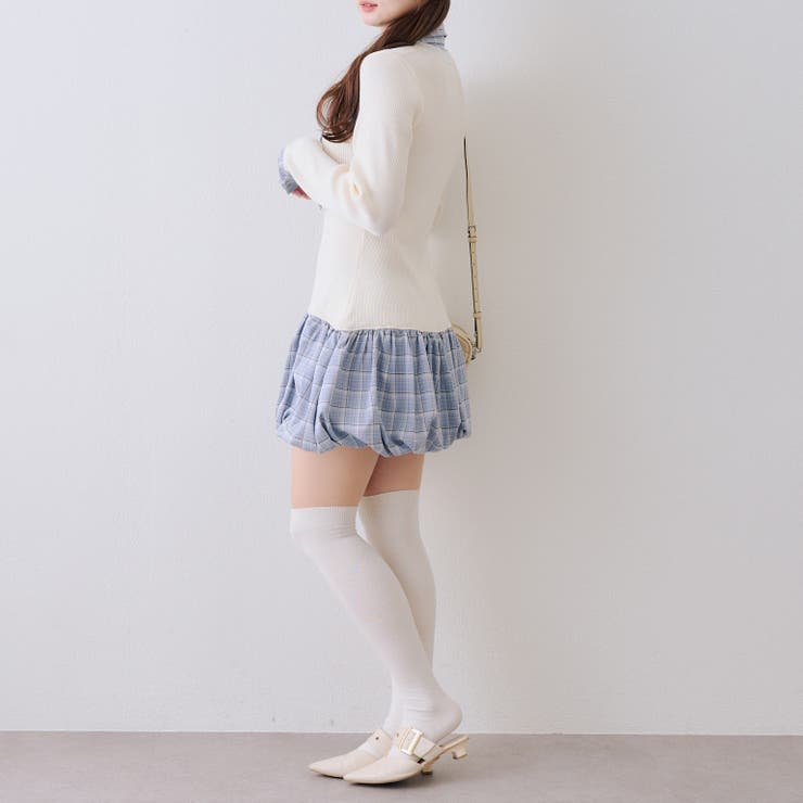 リボン&バルーンドッキングワンピース | NICE CLAUP / OLIVE des OLIVE　OUTLET | 詳細画像24 