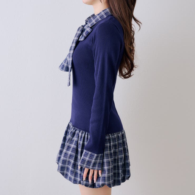 リボン&バルーンドッキングワンピース | NICE CLAUP / OLIVE des OLIVE　OUTLET | 詳細画像37 