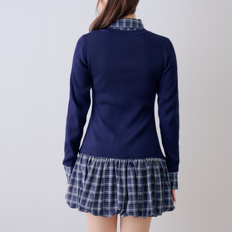 リボン&バルーンドッキングワンピース | NICE CLAUP / OLIVE des OLIVE　OUTLET | 詳細画像38 