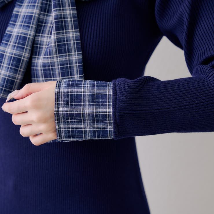 リボン&バルーンドッキングワンピース | NICE CLAUP / OLIVE des OLIVE　OUTLET | 詳細画像40 