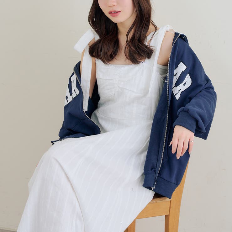 【5色展開】肩リボンキャミワンピース | RMAF　NICE CLAUP / OLIVE des OLIVE | 詳細画像10 