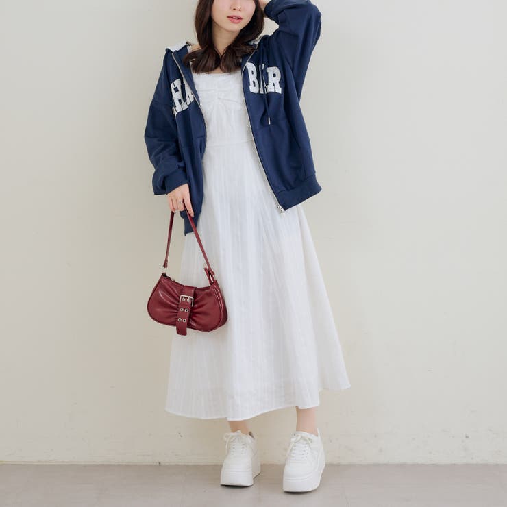 【5色展開】肩リボンキャミワンピース | RMAF　NICE CLAUP / OLIVE des OLIVE | 詳細画像11 