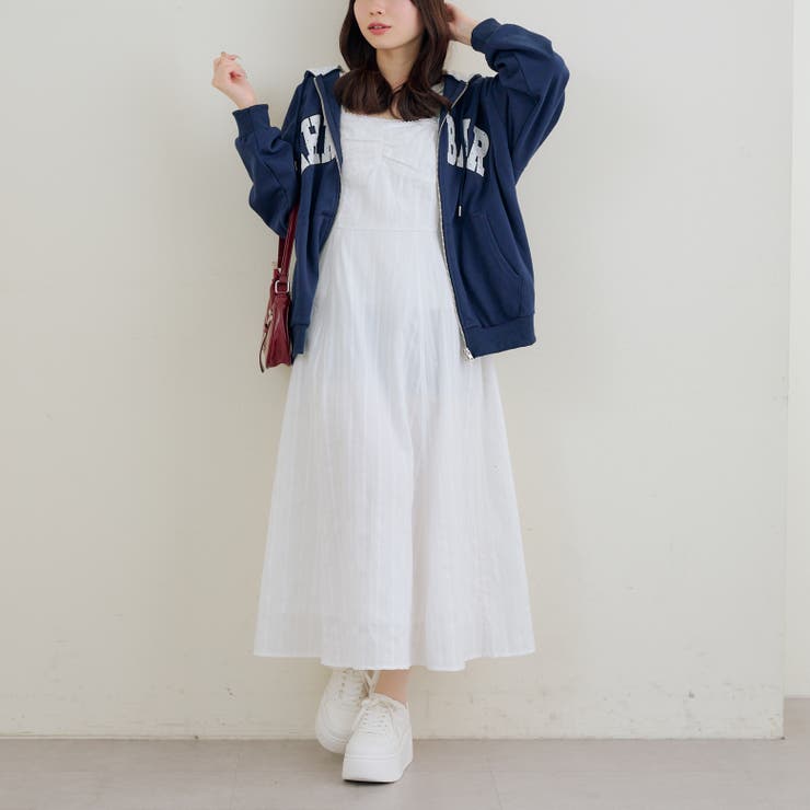 【5色展開】肩リボンキャミワンピース | RMAF　NICE CLAUP / OLIVE des OLIVE | 詳細画像12 