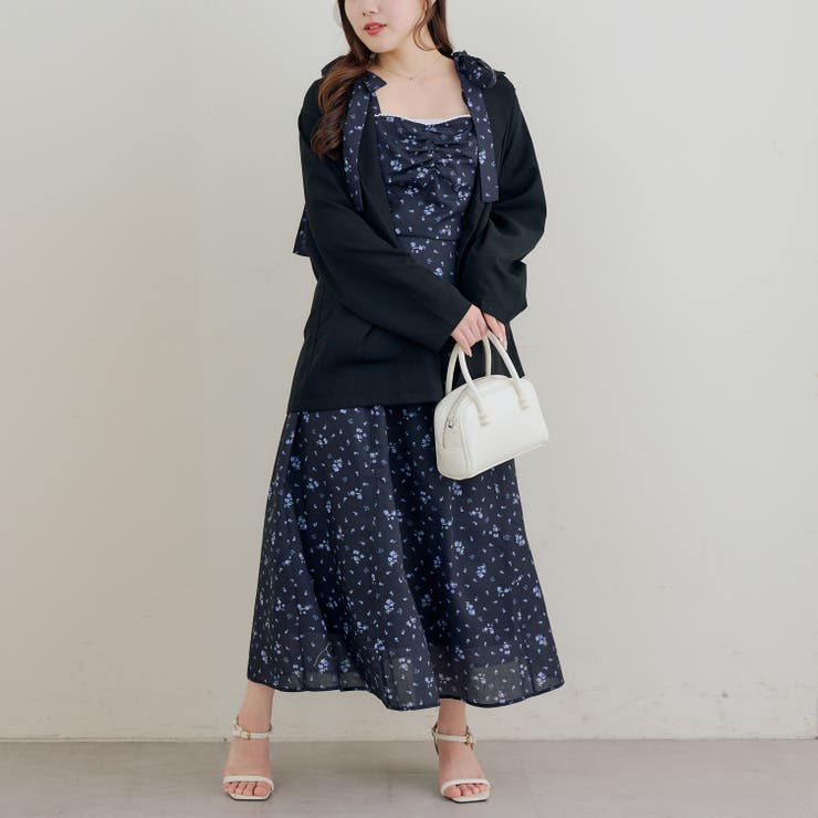 【5色展開】肩リボンキャミワンピース | RMAF　NICE CLAUP / OLIVE des OLIVE | 詳細画像25 