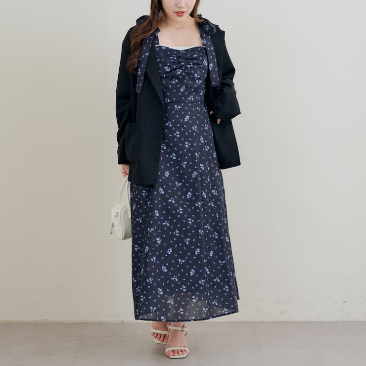 【5色展開】肩リボンキャミワンピース | RMAF　NICE CLAUP / OLIVE des OLIVE | 詳細画像27 