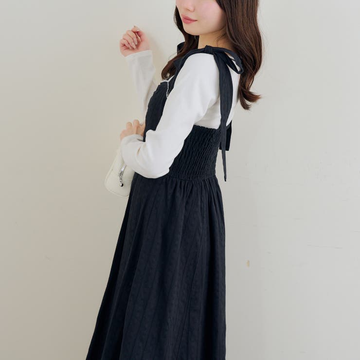 【5色展開】肩リボンキャミワンピース | RMAF　NICE CLAUP / OLIVE des OLIVE | 詳細画像31 