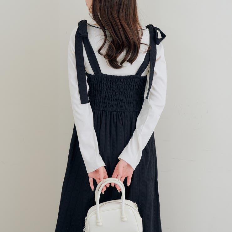 【5色展開】肩リボンキャミワンピース | RMAF　NICE CLAUP / OLIVE des OLIVE | 詳細画像32 