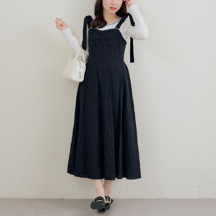 【5色展開】肩リボンキャミワンピース | RMAF　NICE CLAUP / OLIVE des OLIVE | 詳細画像34 