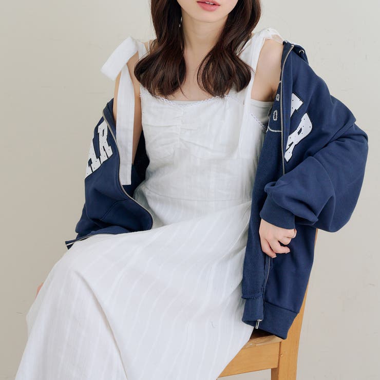 オフ | 【5色展開】肩リボンキャミワンピース | RMAF　NICE CLAUP / OLIVE des OLIVE