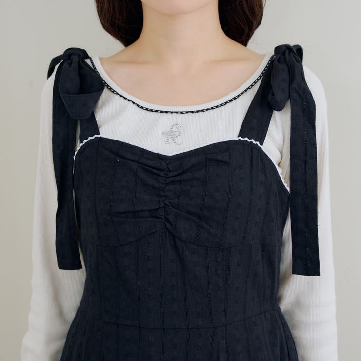 【5色展開】肩リボンキャミワンピース | RMAF　NICE CLAUP / OLIVE des OLIVE | 詳細画像41 