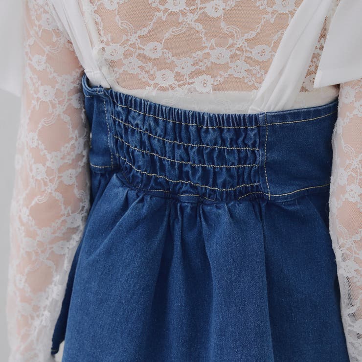 【S/Mサイズ展開】オーガンリボンペプラムサロペット | RMAF　NICE CLAUP / OLIVE des OLIVE | 詳細画像32 