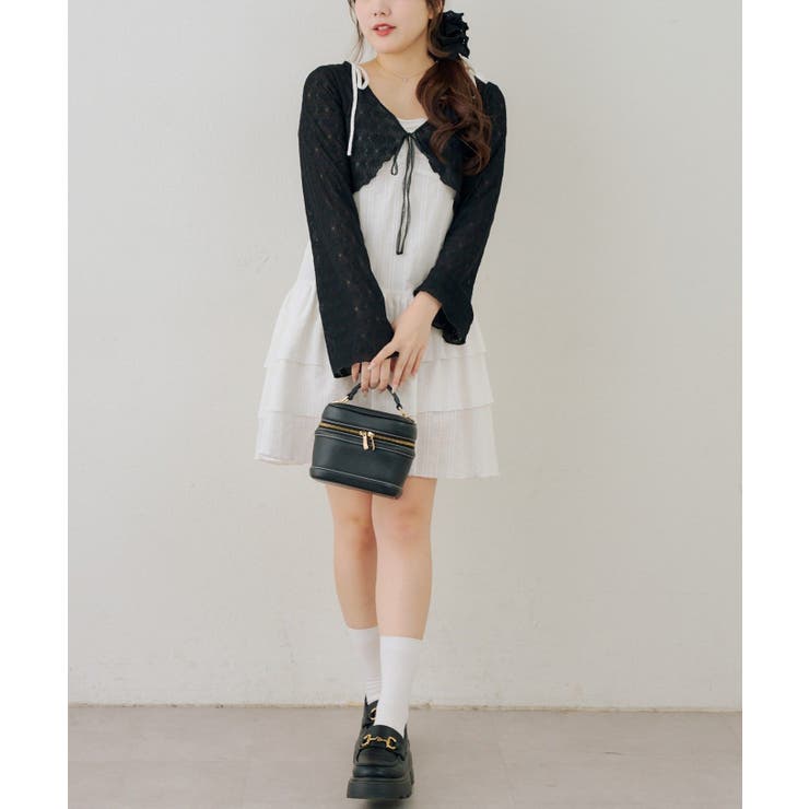 【セットアイテム】レースボレロ×キャミチュニック | RMAF　NICE CLAUP / OLIVE des OLIVE | 詳細画像9 