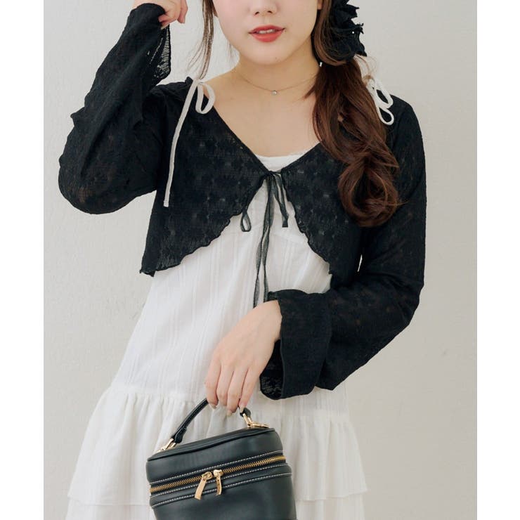 【セットアイテム】レースボレロ×キャミチュニック | RMAF　NICE CLAUP / OLIVE des OLIVE | 詳細画像10 