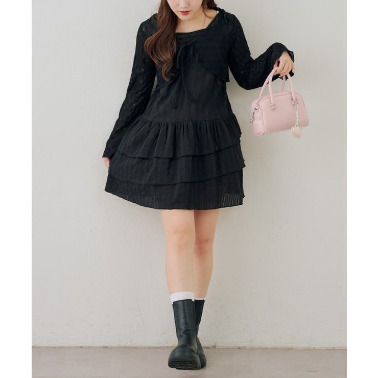 【セットアイテム】レースボレロ×キャミチュニック | RMAF　NICE CLAUP / OLIVE des OLIVE | 詳細画像16 