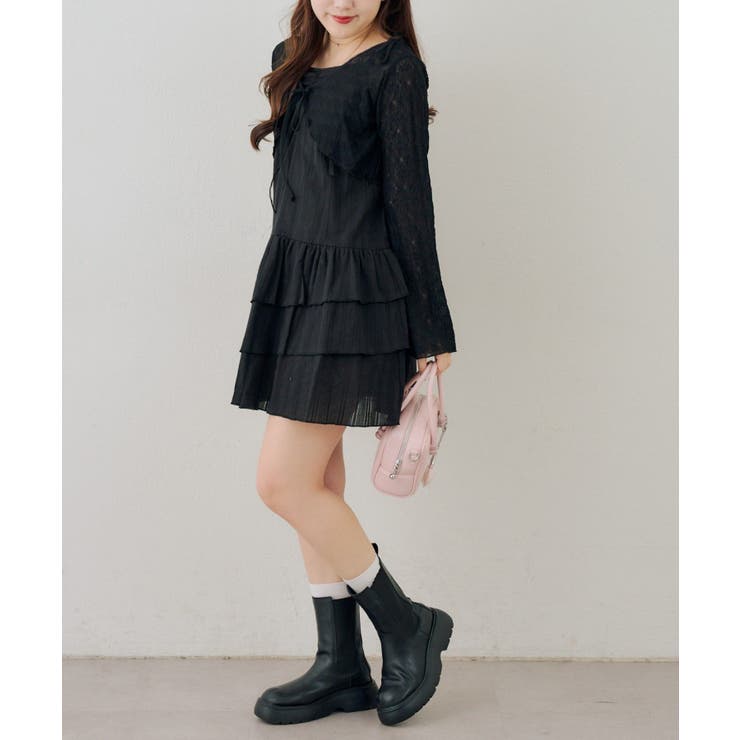 【セットアイテム】レースボレロ×キャミチュニック | RMAF　NICE CLAUP / OLIVE des OLIVE | 詳細画像17 