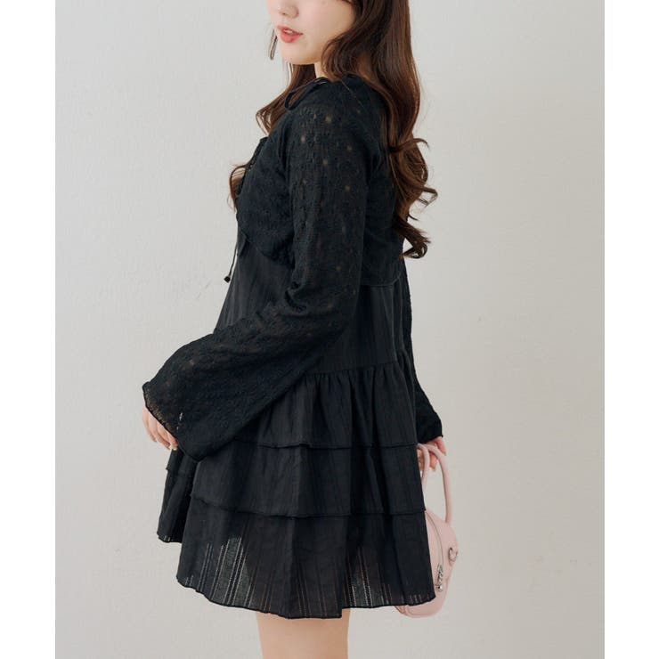 【セットアイテム】レースボレロ×キャミチュニック | RMAF　NICE CLAUP / OLIVE des OLIVE | 詳細画像19 