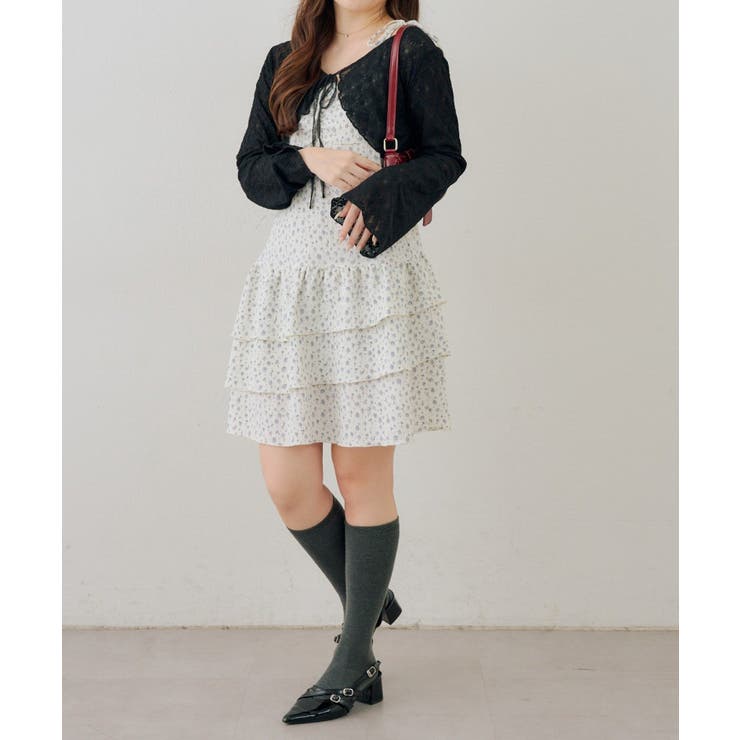 【セットアイテム】レースボレロ×キャミチュニック | RMAF　NICE CLAUP / OLIVE des OLIVE | 詳細画像23 